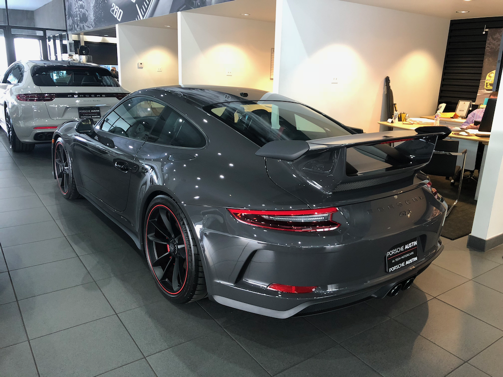 Grey Black Porsche Colors